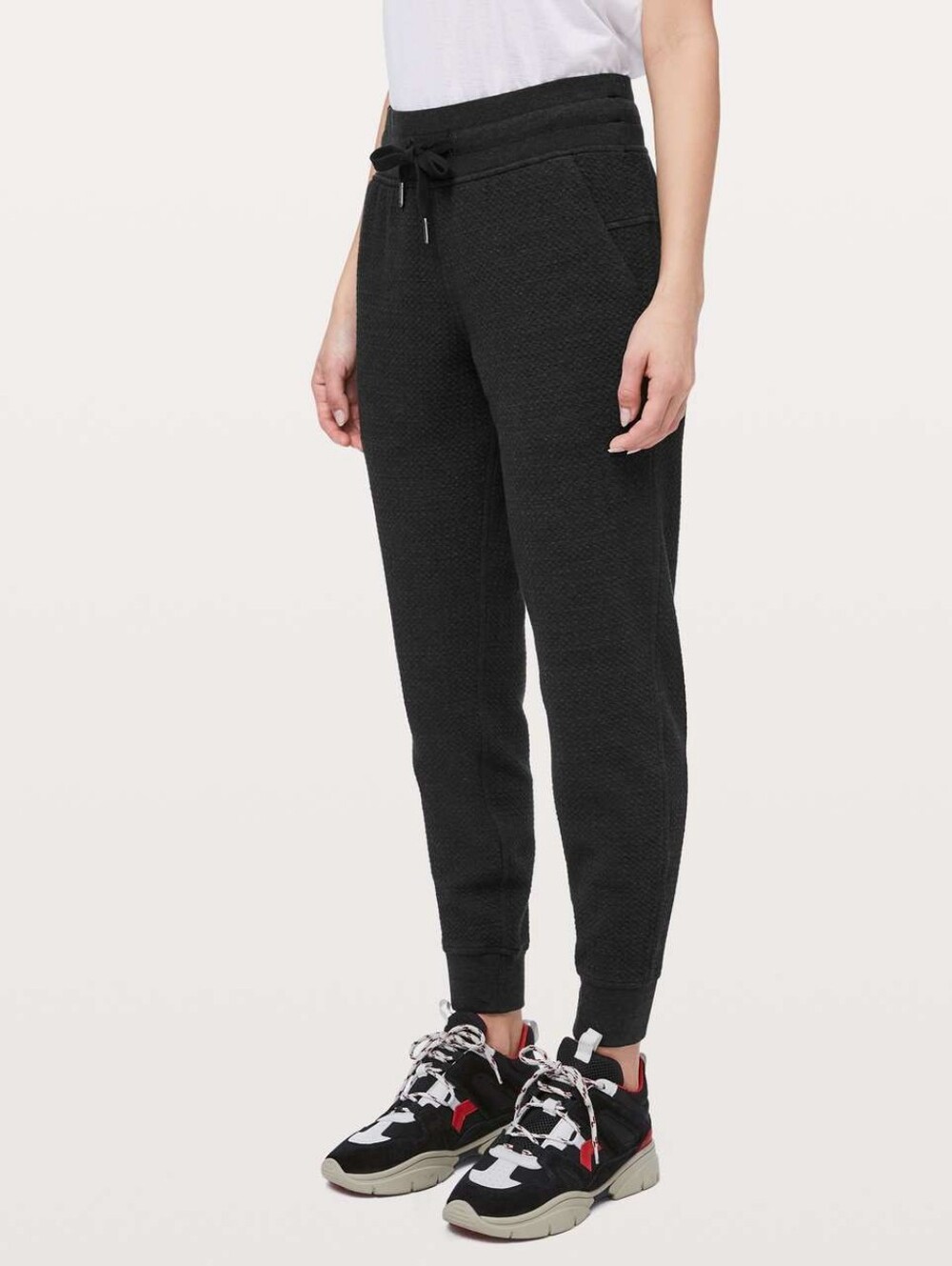 Lululemon Athletica Black Textured Jogger Pants Size 0
